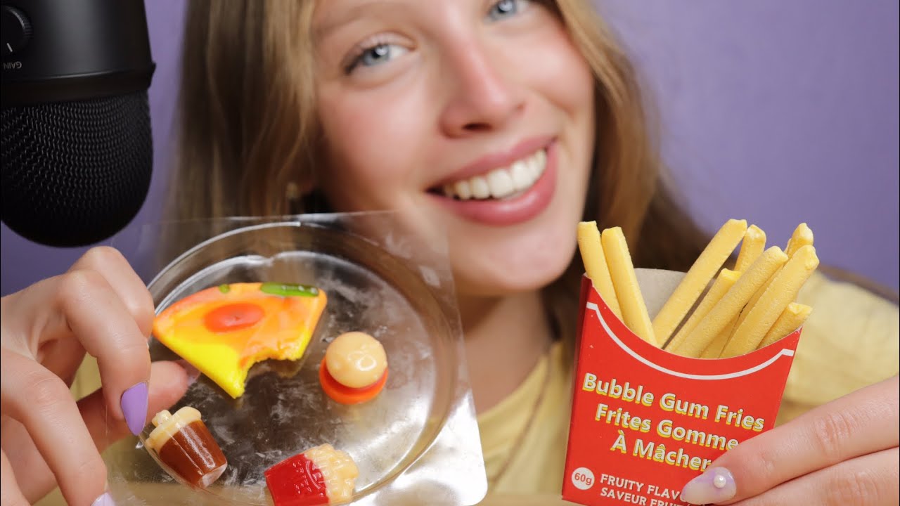 ASMR Eating Gummy Foods