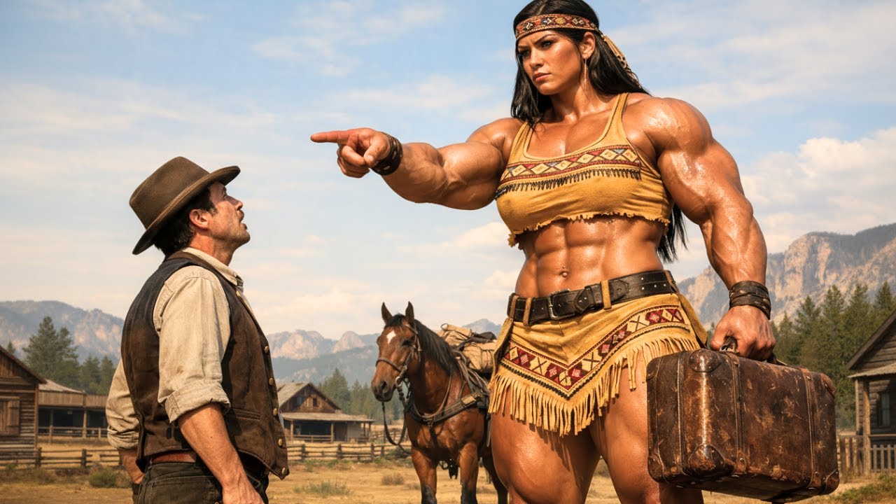 A Small Rancher Ordered A Mail-Order Bride — But A Giant Apache Girl Arrived