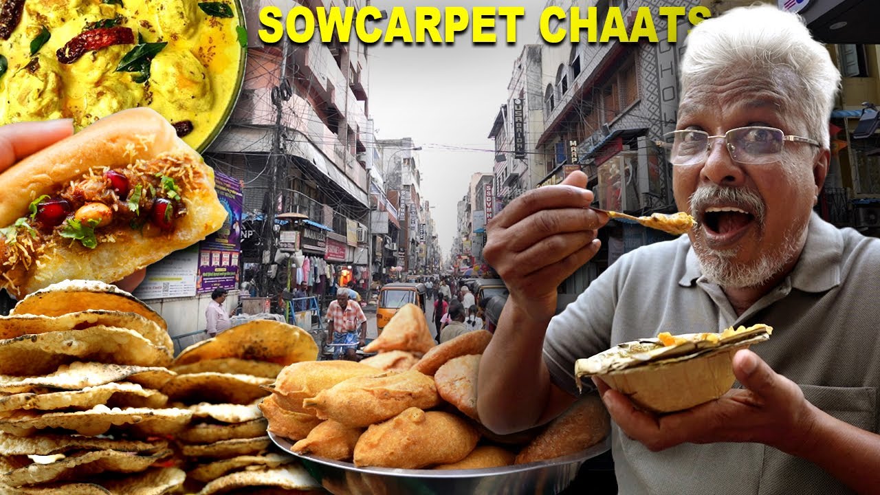 We tried Unique Chaats from SOWCARPET 😋🔥| Dabeli, Kadhi, Kichiya 💯