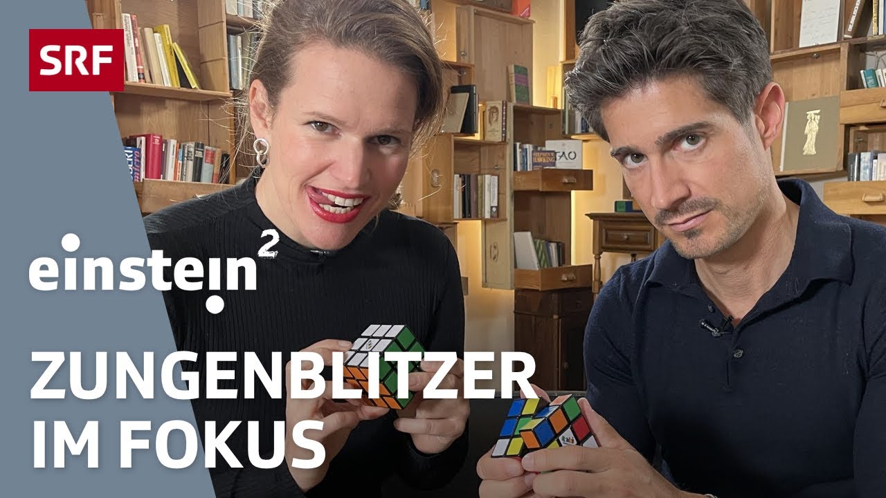 Signalgeber Zunge &ndash; darum strecken manche beim Konzentrieren die Zunge raus | Einstein&sup2; | SRF Wissen