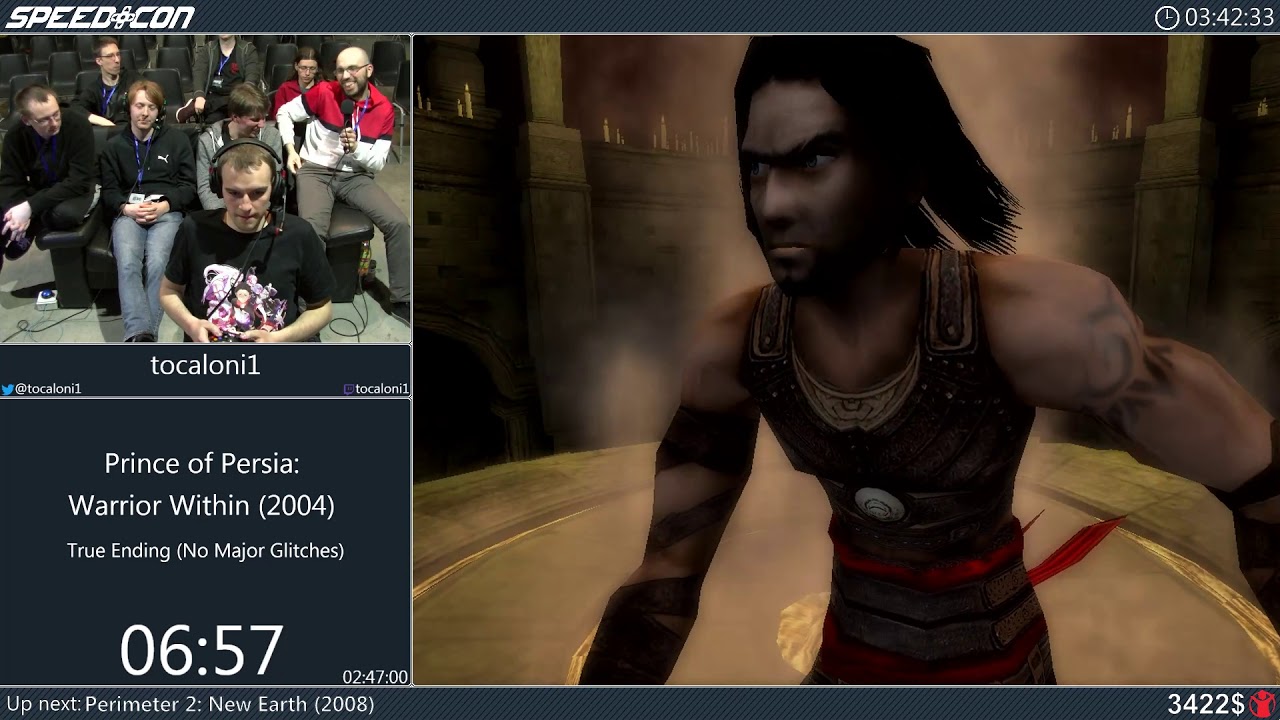 Prince of Persia: Warrior Within - True Ending (No Major Glitches) by tocaloni1 | SpeedCon 2019