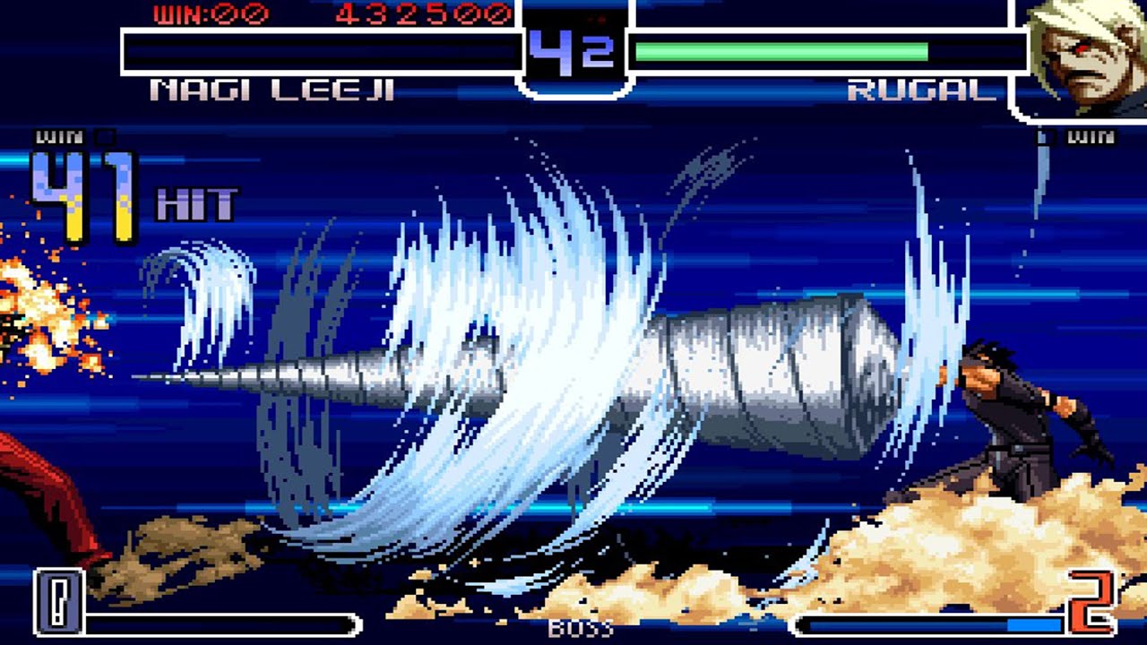 [KOF2002] Boss Nameless VS Rugal Invencible 