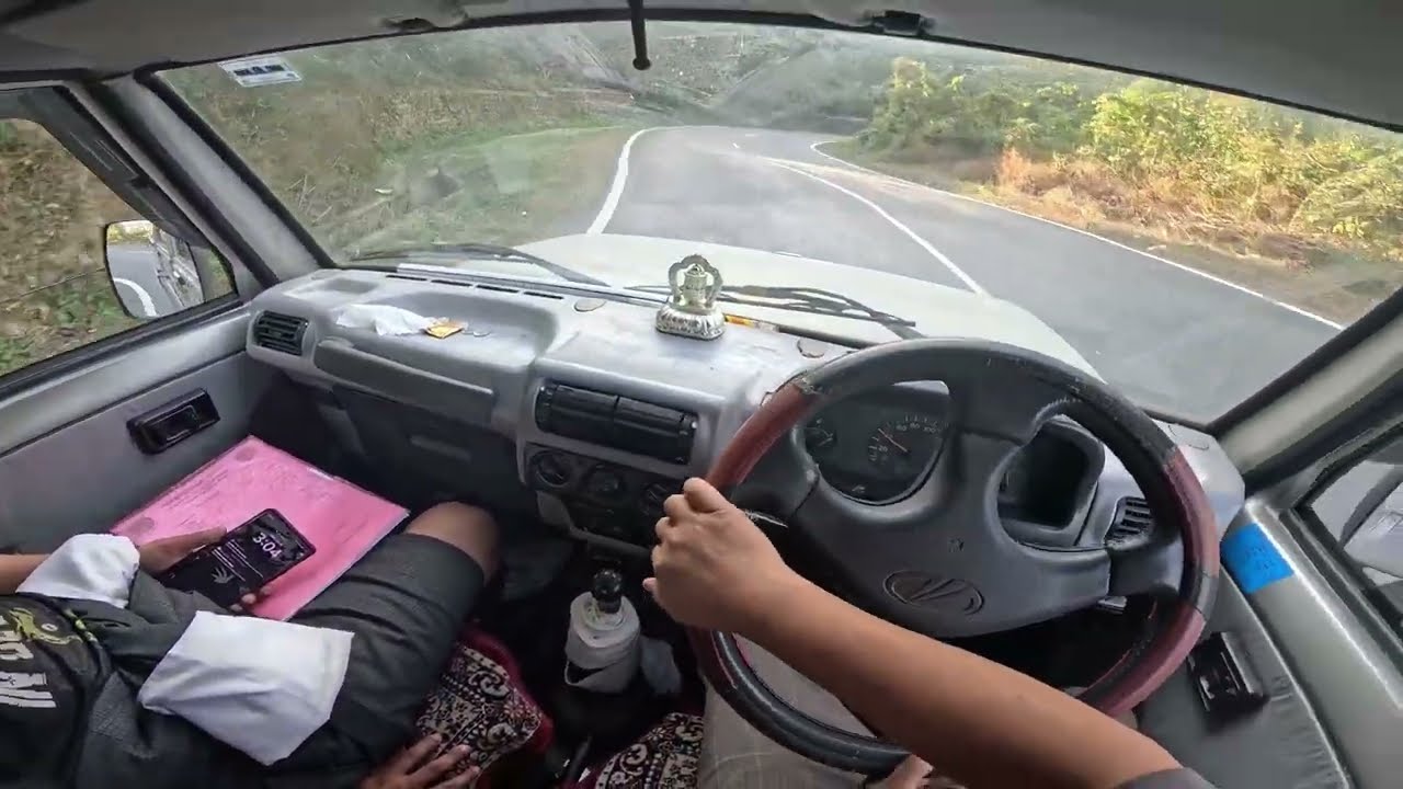 4k POV DRIVING 18km UPHILL ASMR | HILL ROADS DRIVING | MOUNTAINOUS DRIVING | no talking