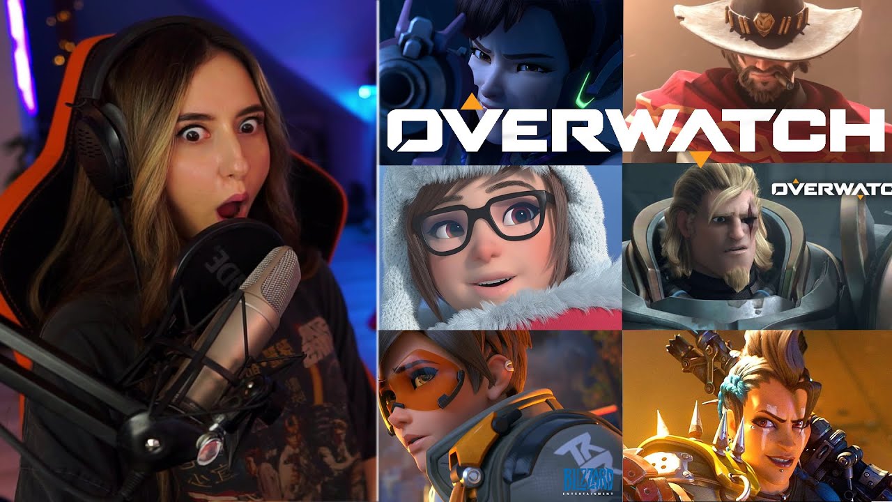 Streamer reacts to EVERY Overwatch Cinematic with Tierlist! | Pt.2