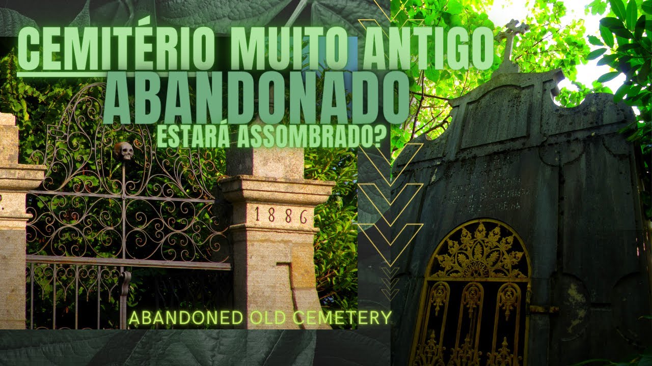 ANTIGO CEMITÉRIO ABANDONADO EM PORTUGAL - Totalmente esquecido - URBEX - Old and abandoned cemetery