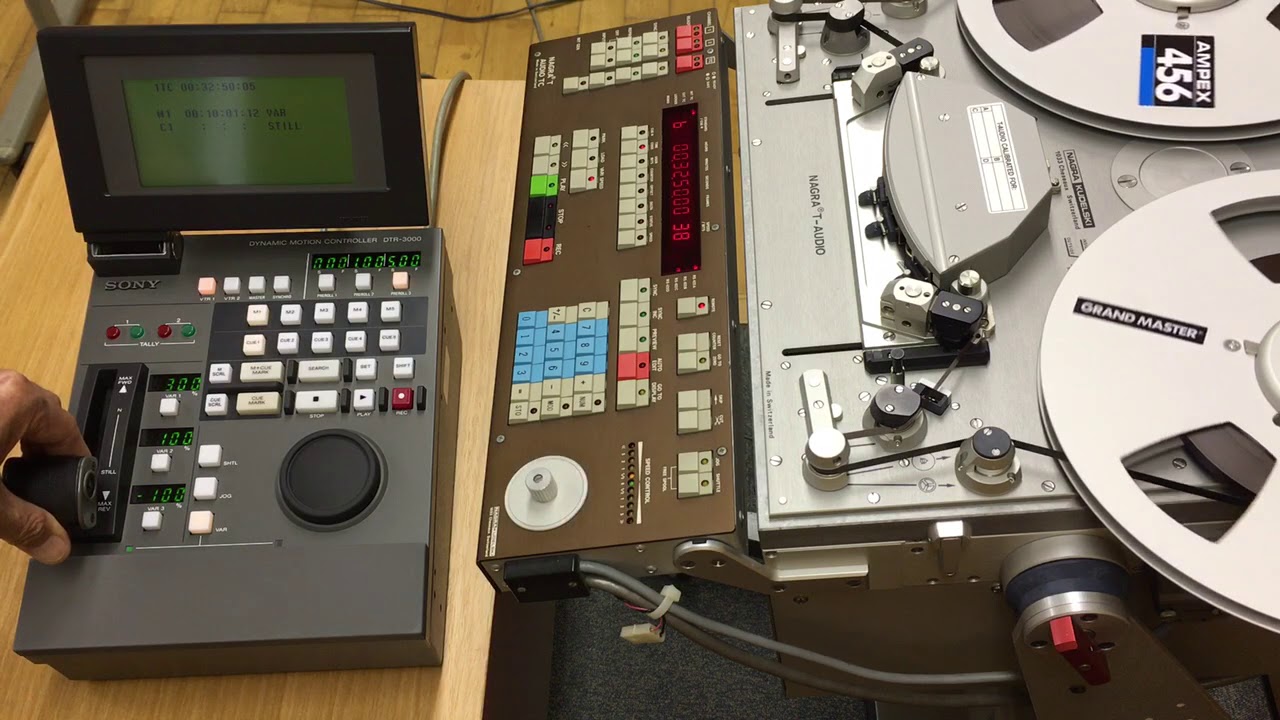 「NAGRA T-AUDIO」Remote by SONY Dynamic Motion Controller DTR-3000