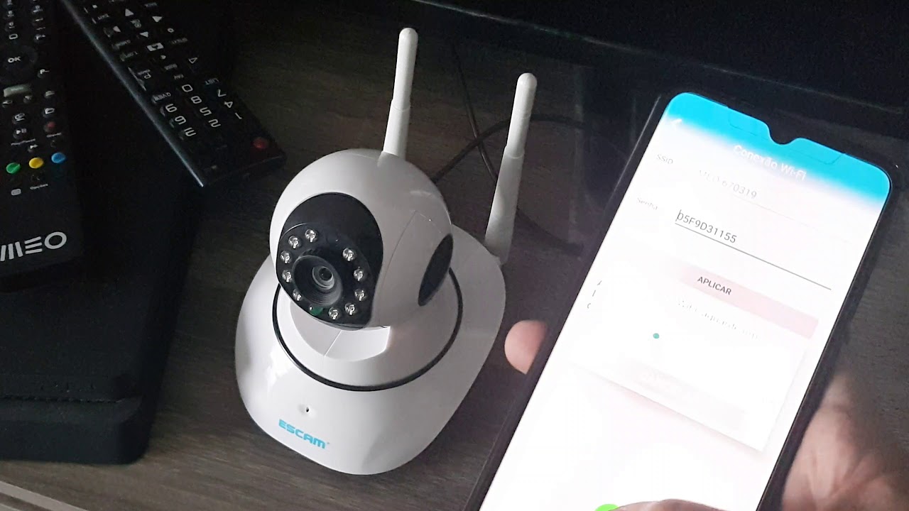 ESCAM G02 360º Wifi Camera - install and test