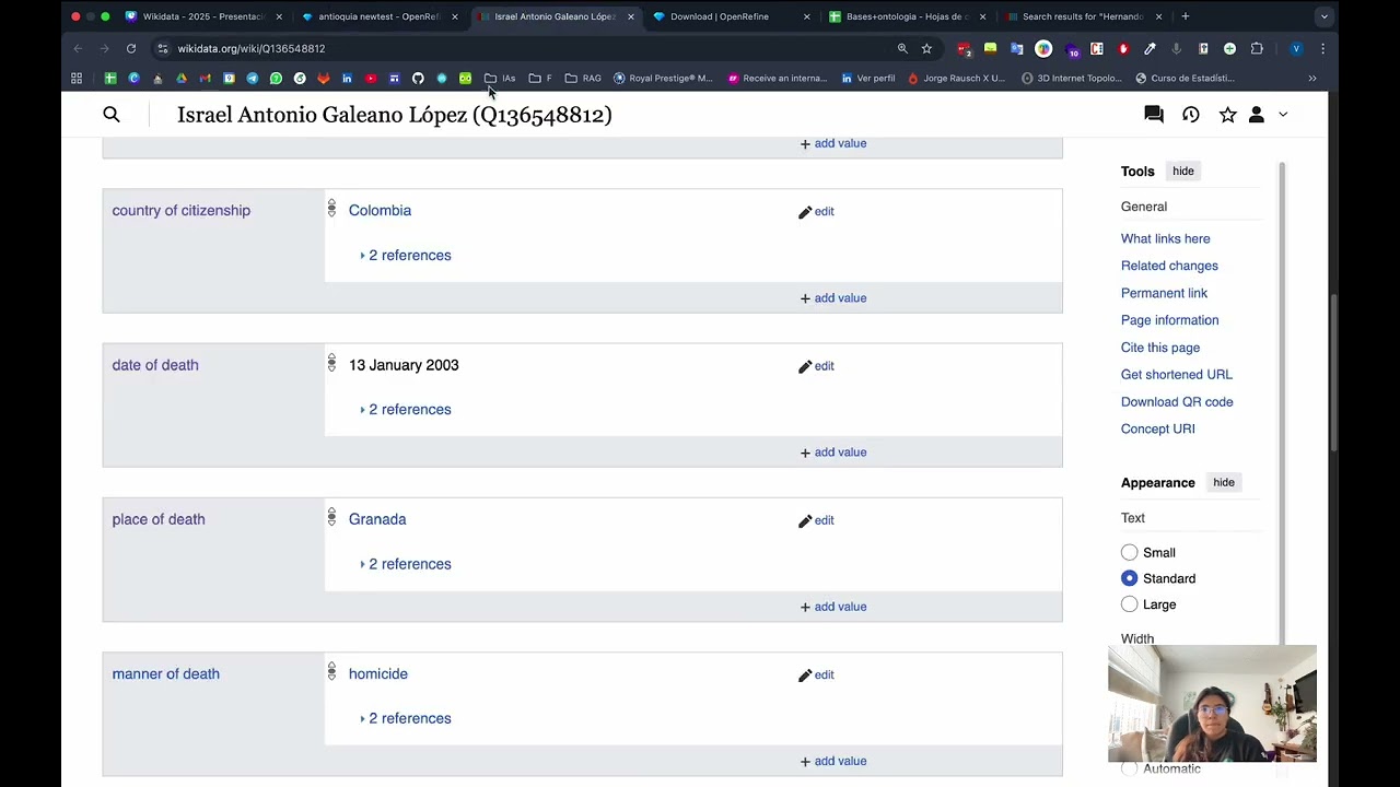 Wikidata - Minga de datos