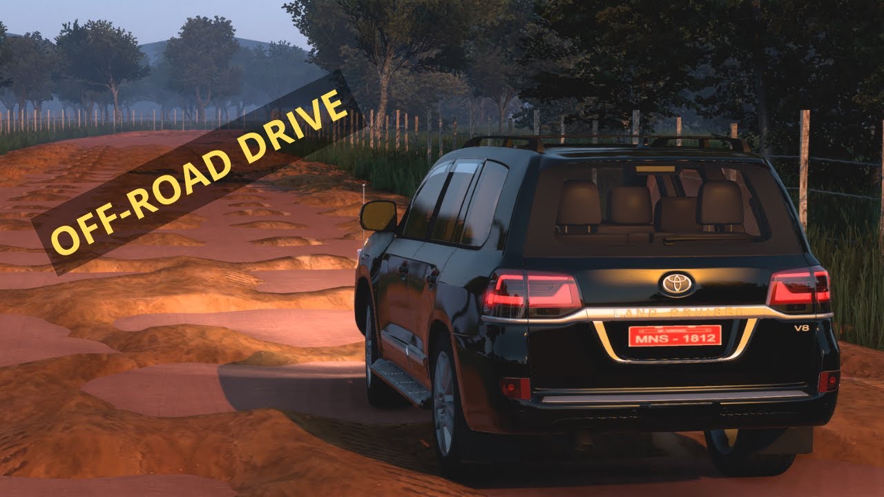 POV Toyota Land Cruiser J200 Facelift Off-Road Drive || Euro Truck Simulator 2 [1.44].