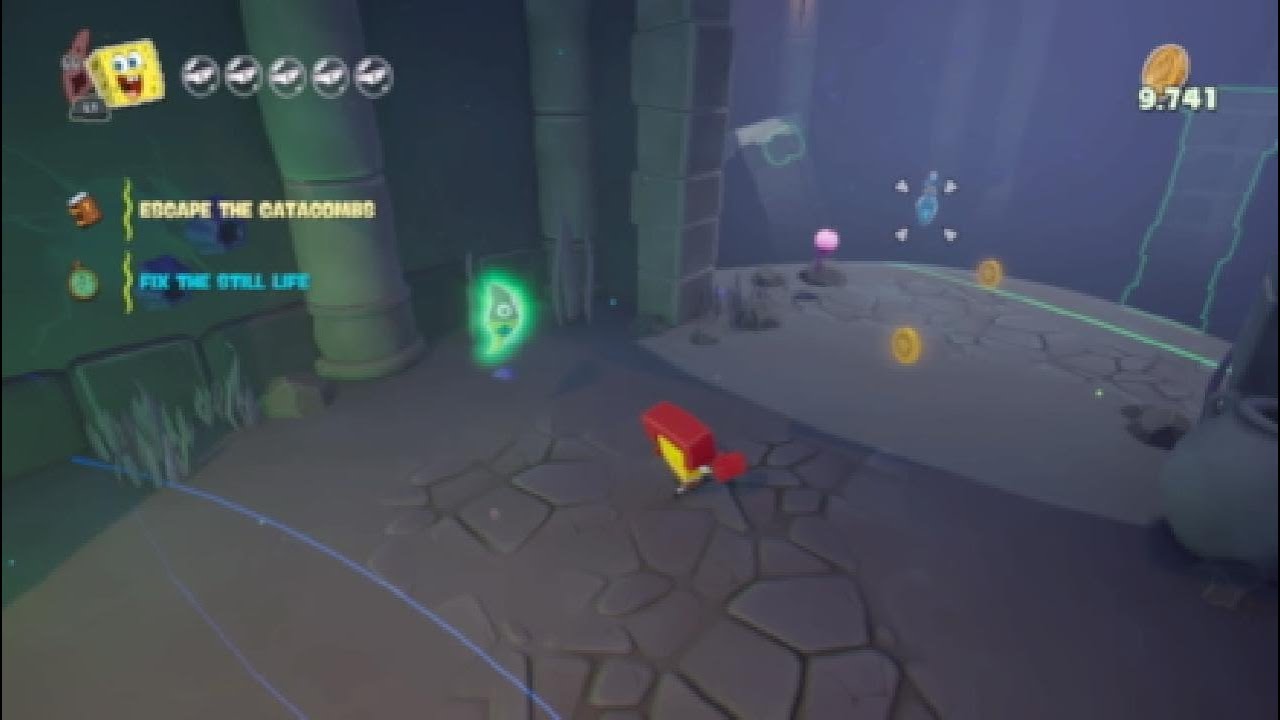 Spongebob Squarepants Titans Of The Tide Story Part 5 Neptunes Palace Part 2/2