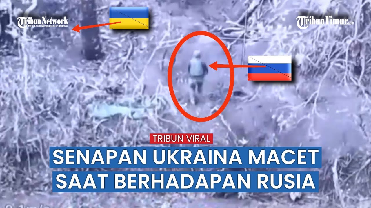 Saat Ingin menyerang senapan mesin ukraina macet, langsung pindah alam diberi hadiah sangkur