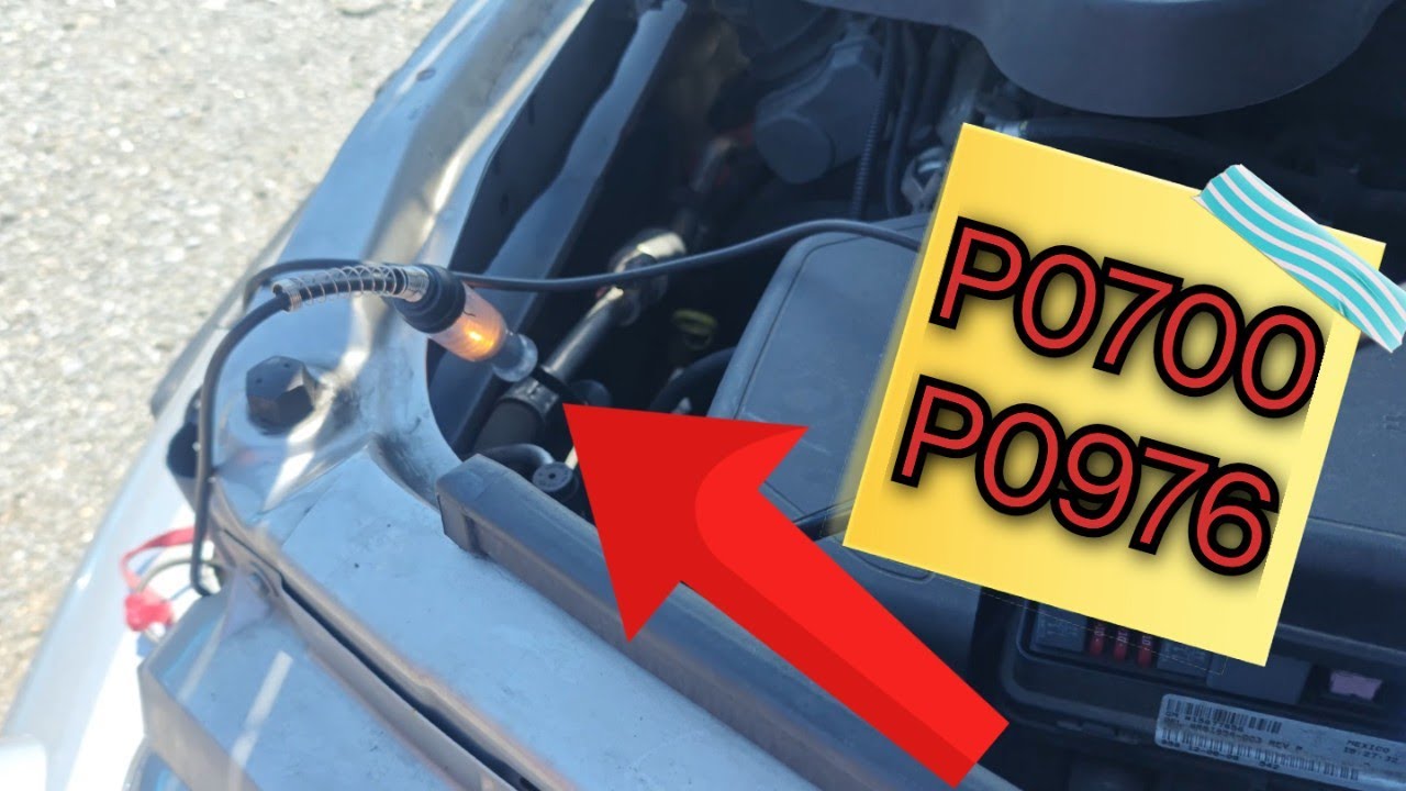 2007 Chevrolet HHR P0700 - P0976 Низкий уровень сигнала в цепи управления соленоидом переключения...