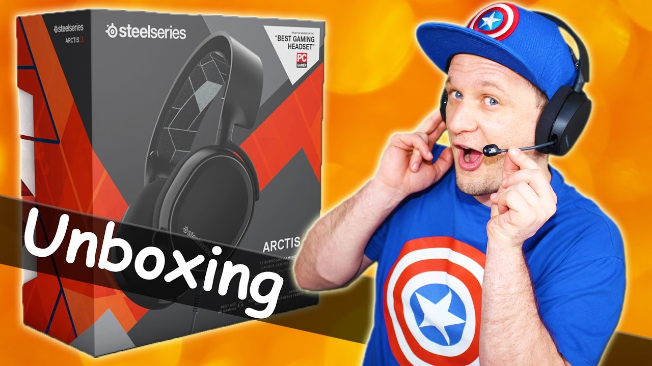 Steelseries ARCTIS 5 Headset Unboxing