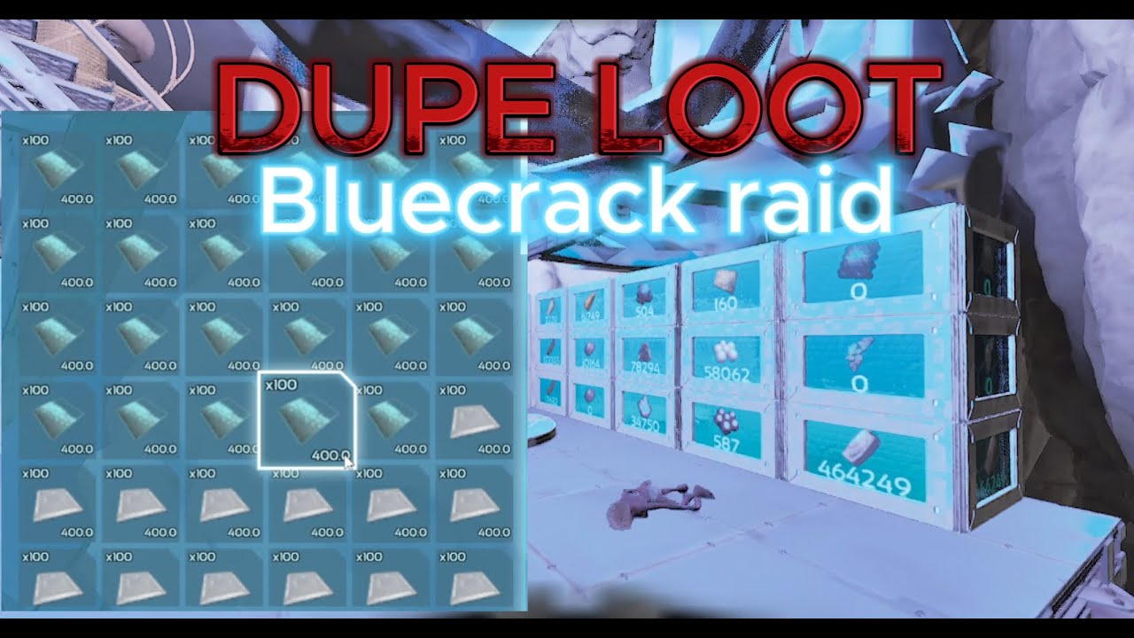 Dupe Loot Raid || Ark Survival Ascended Small Tribes PvP