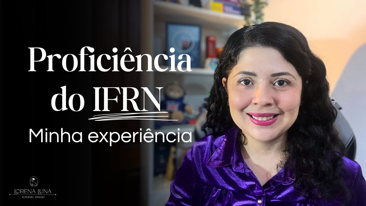 PROFICI&Ecirc;NCIA DO IFRN - MINHA EXPERI&Ecirc;NCIA