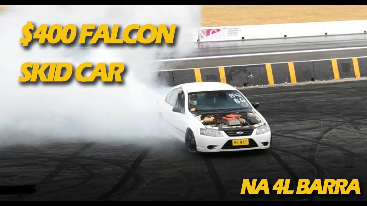 $400 BA FORD FALCON BURNOUT CAR (NA BARRA ENGINE) 6Cly Burnout