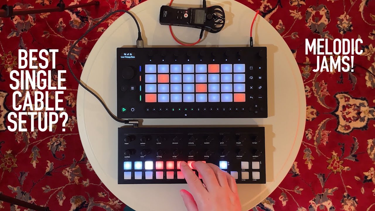 Snow Biz ❄️ Torso T1 Sequencer + Ableton Move (DAWless not FLAWless)