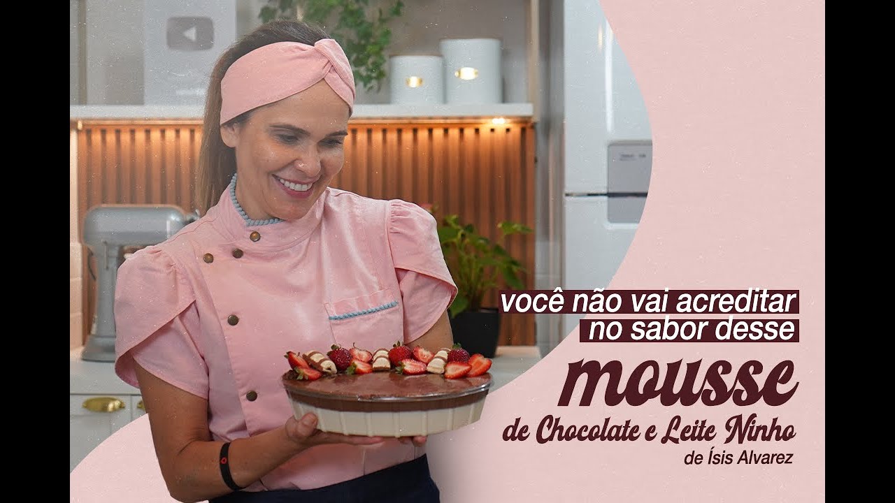 MOUSSE CHOCONINHO | Chef Isis Alvarez