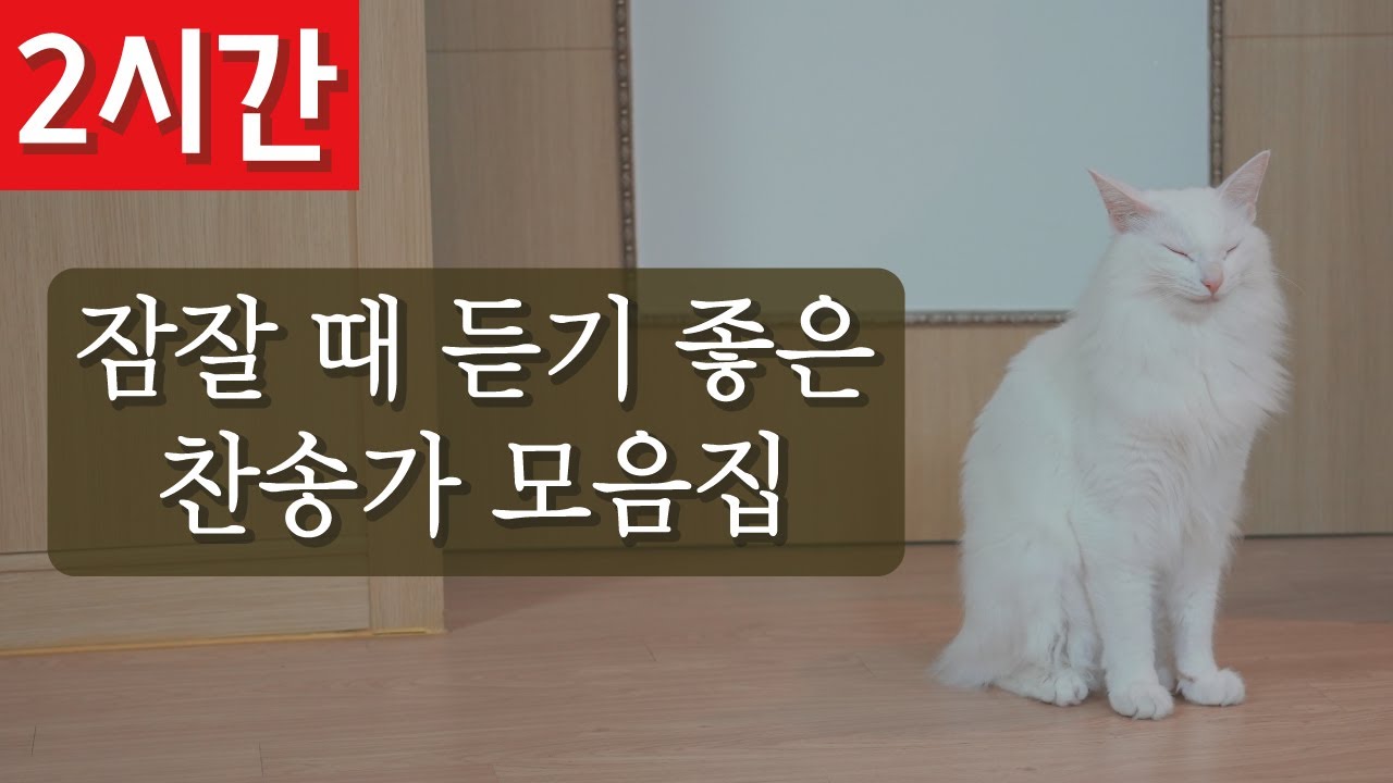 [2시간 연속듣기]💤잠잘 때 듣기 좋은 찬송가 모음집💫ㅣ호연하다