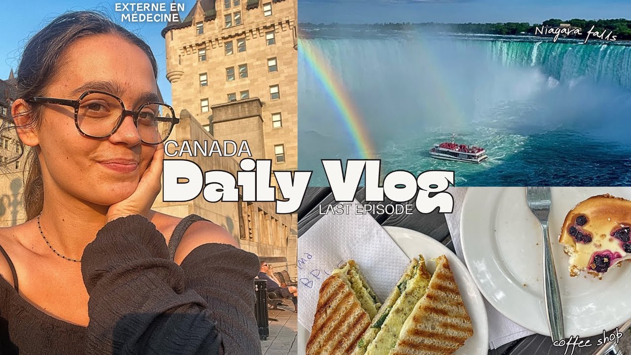 MES DERNIERS JOURS AU CANADA 🇨🇦 (fin de stage, Toronto, food)