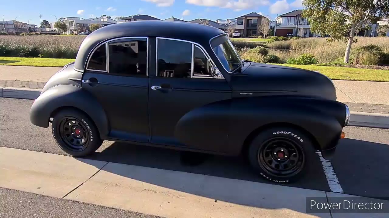 Morris minor custom swaybars and gas shock upgrade
