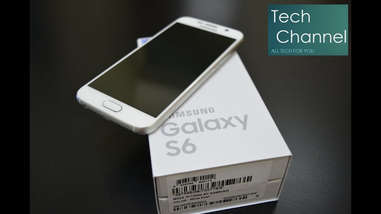 فتح علبة سامسونج جالاكسي اس 6 - Samsung Galaxy S6 Unboxing