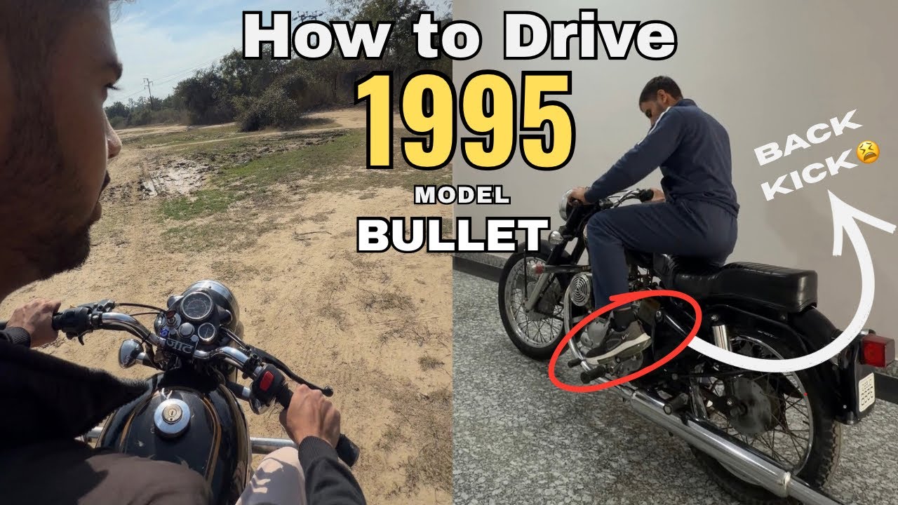 How to Drive 1995 Model bullet in just 12 Min 🔥|| Ayush panwar