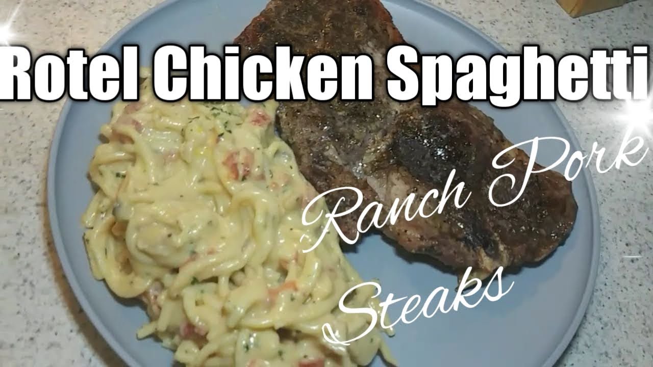 Rotel Chicken Spaghetti with Ranch Pork Steaks | P. Valley Discussion | KrisTalks