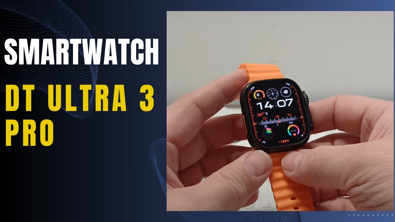 Smartwatch DT ULTRA 3 PRO - recenzja świetnego zegarka w atrakcyjnej cenie