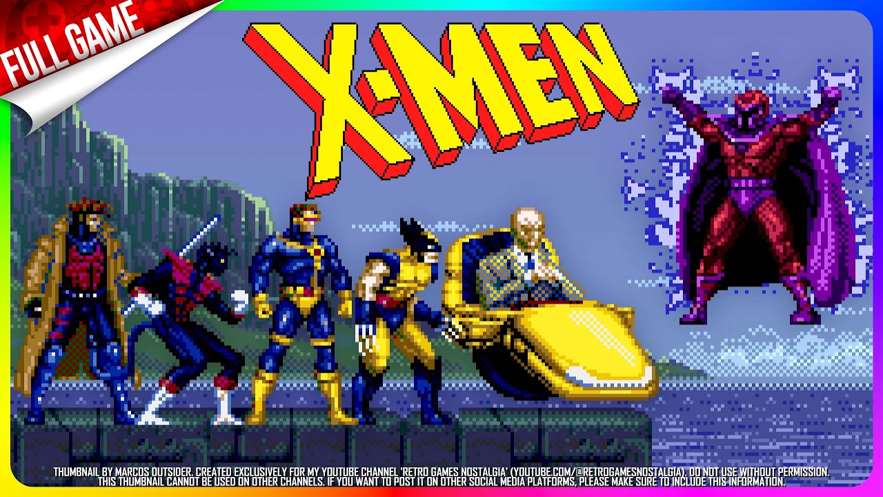 X-Men (Sega Genesis - US) Longplay
