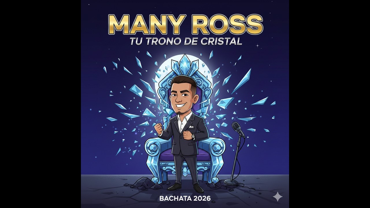 Many Ross - Tu Trono de Cristal (Bachata 2026) | Video Lyric Oficial