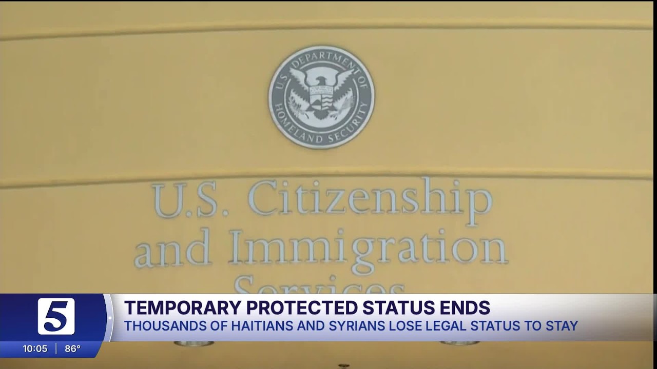 Temporary Protected Status ends for Haitian, Syrian immigrants