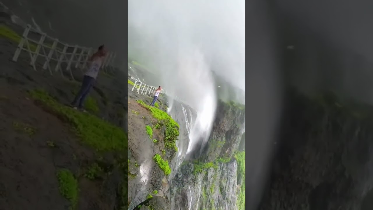 #Nature of Odisha Mahendra giri hilly area with beautiful waterfall.