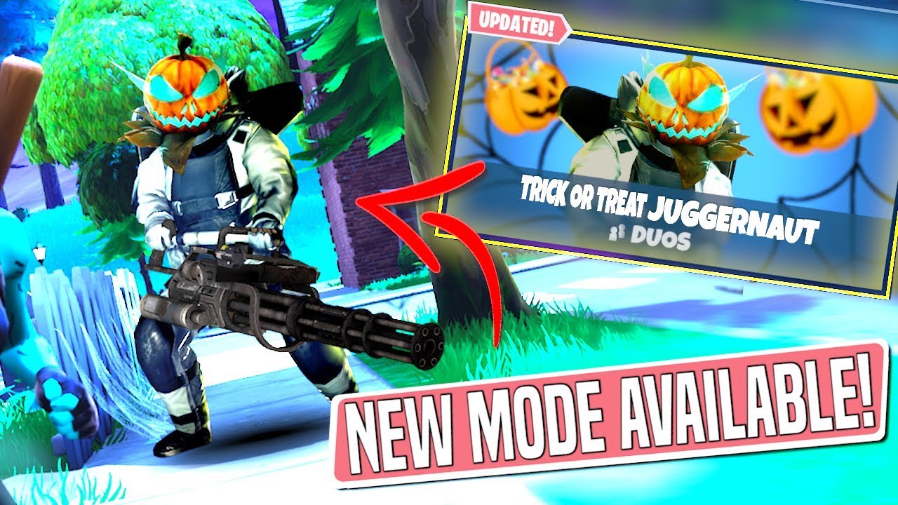 *NEW GAMEMODE* HALLOWEEN JUGGERNAUT Custom Gamemode in *SEASON 6* Fortnite Battle Royal!
