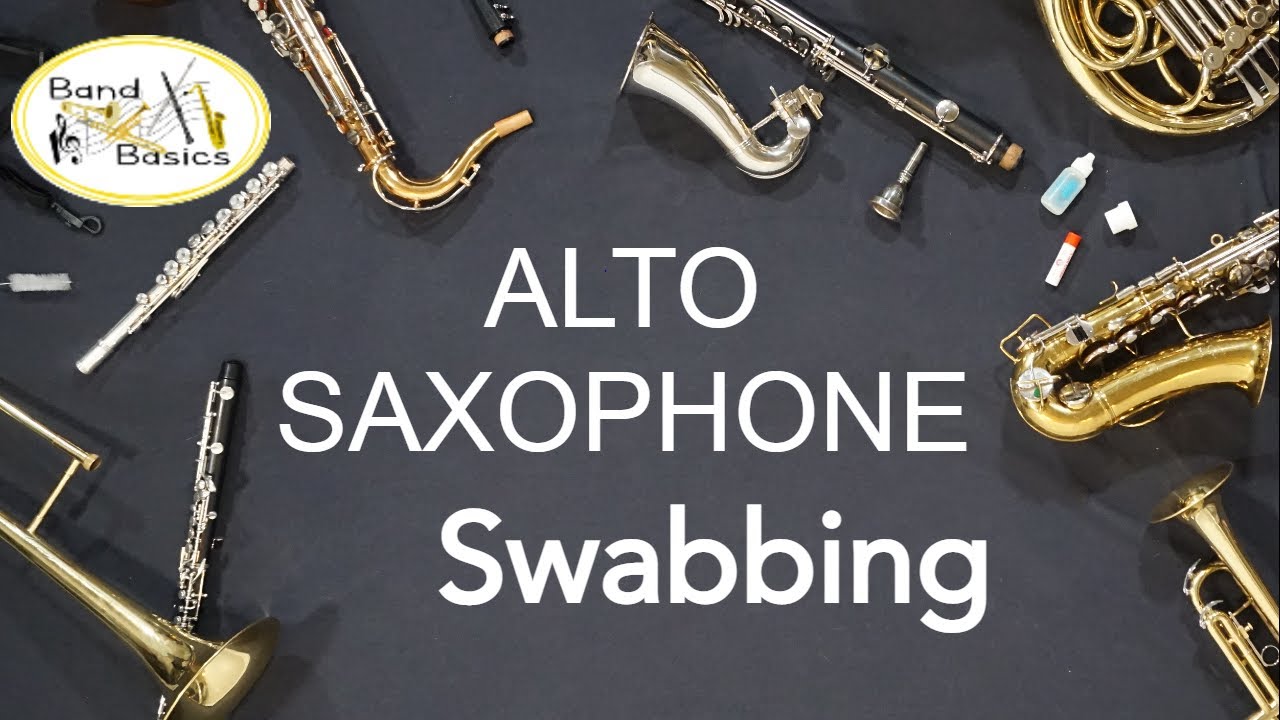 Alto Saxophone Swabbing