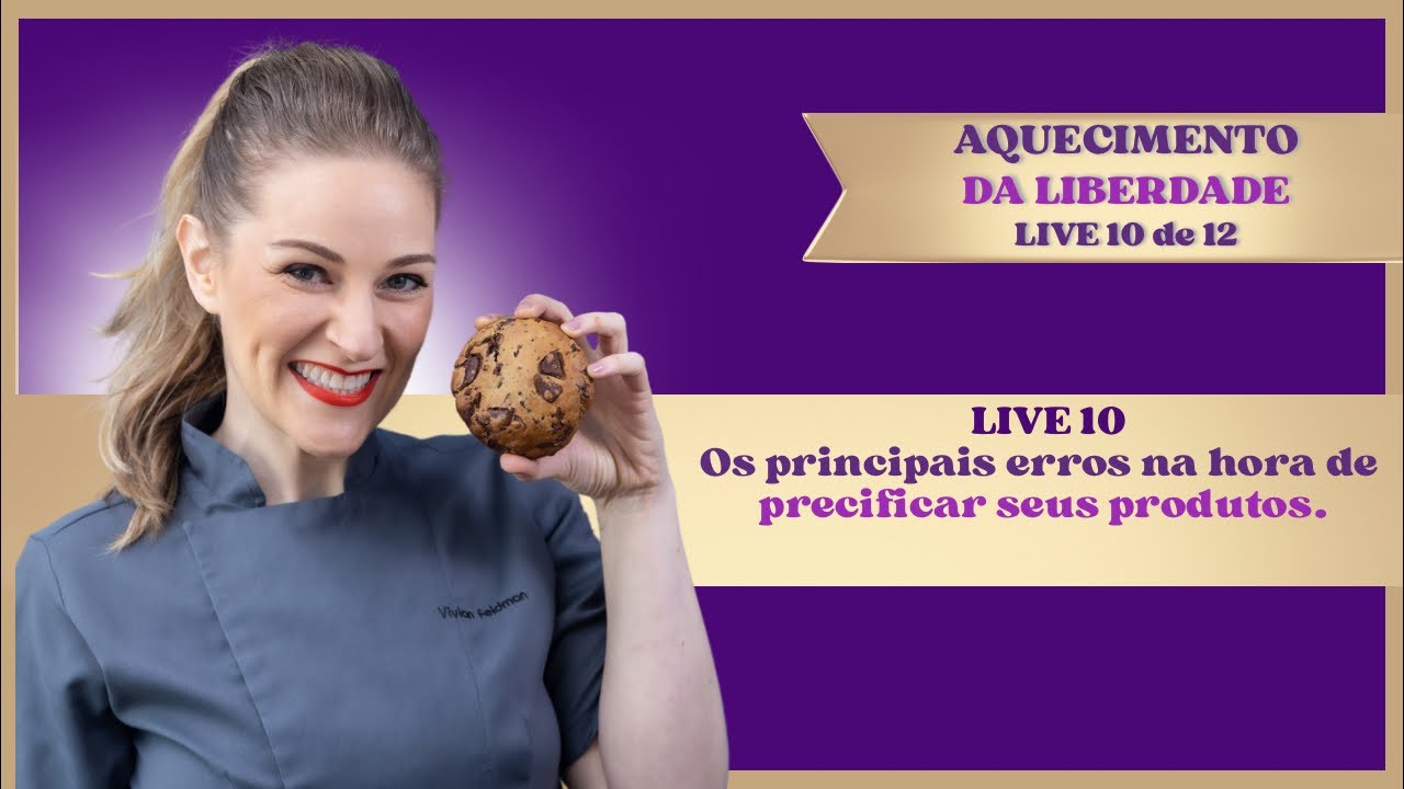 Live de Aquecimento 10: os principais erros na hora de precificar.