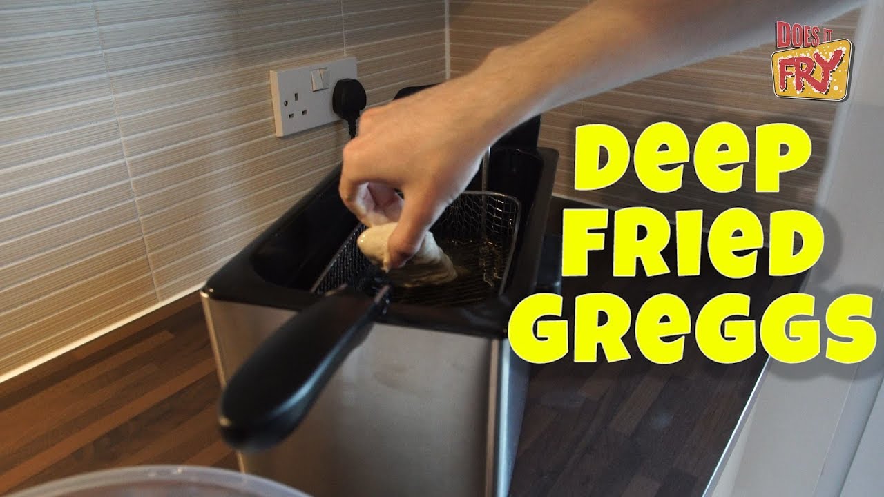 Does it Fry? | Greggs (DEEP FRIED STEAK BAKE)