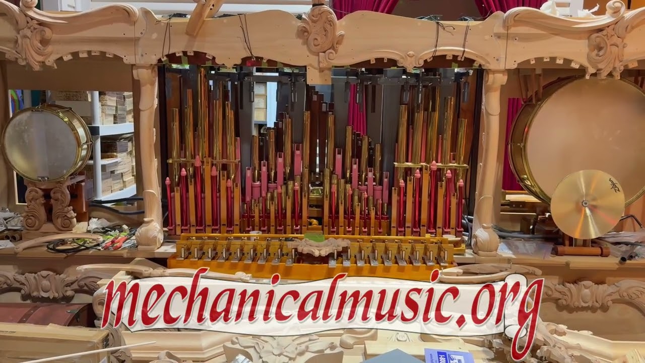 57 Key Gavioli Band Organ Plays 