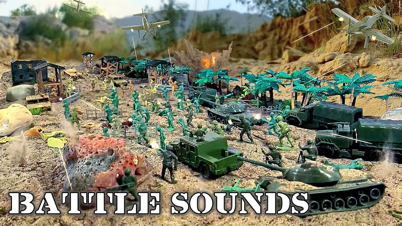 Army Men Battle Sounds For Your Project (Free To Use)