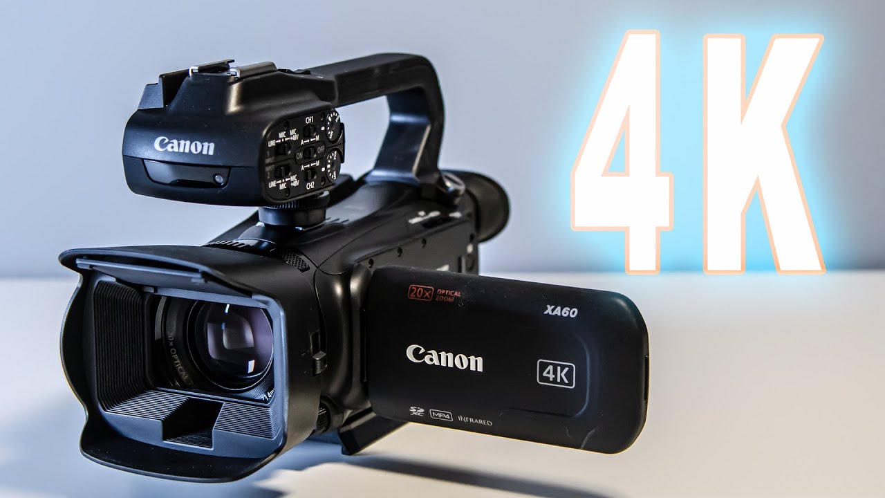 Canon XA60 4K Video Footage - BEST compact 4K Camcorder