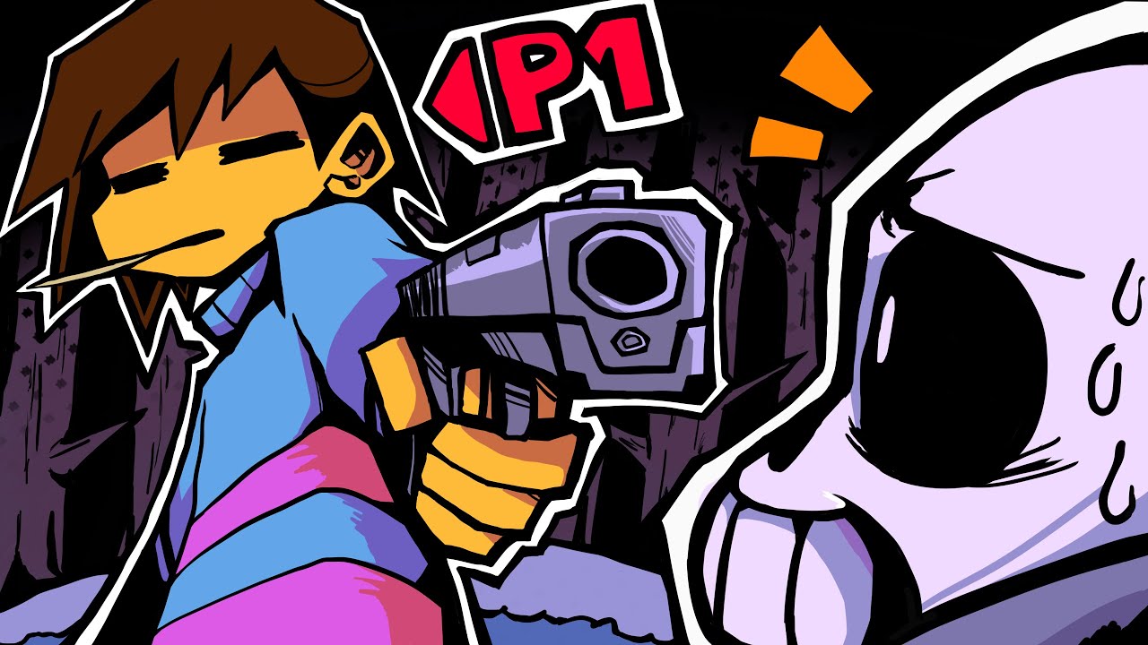 Undertale PERO TENGO UNA PISTOLA!!!