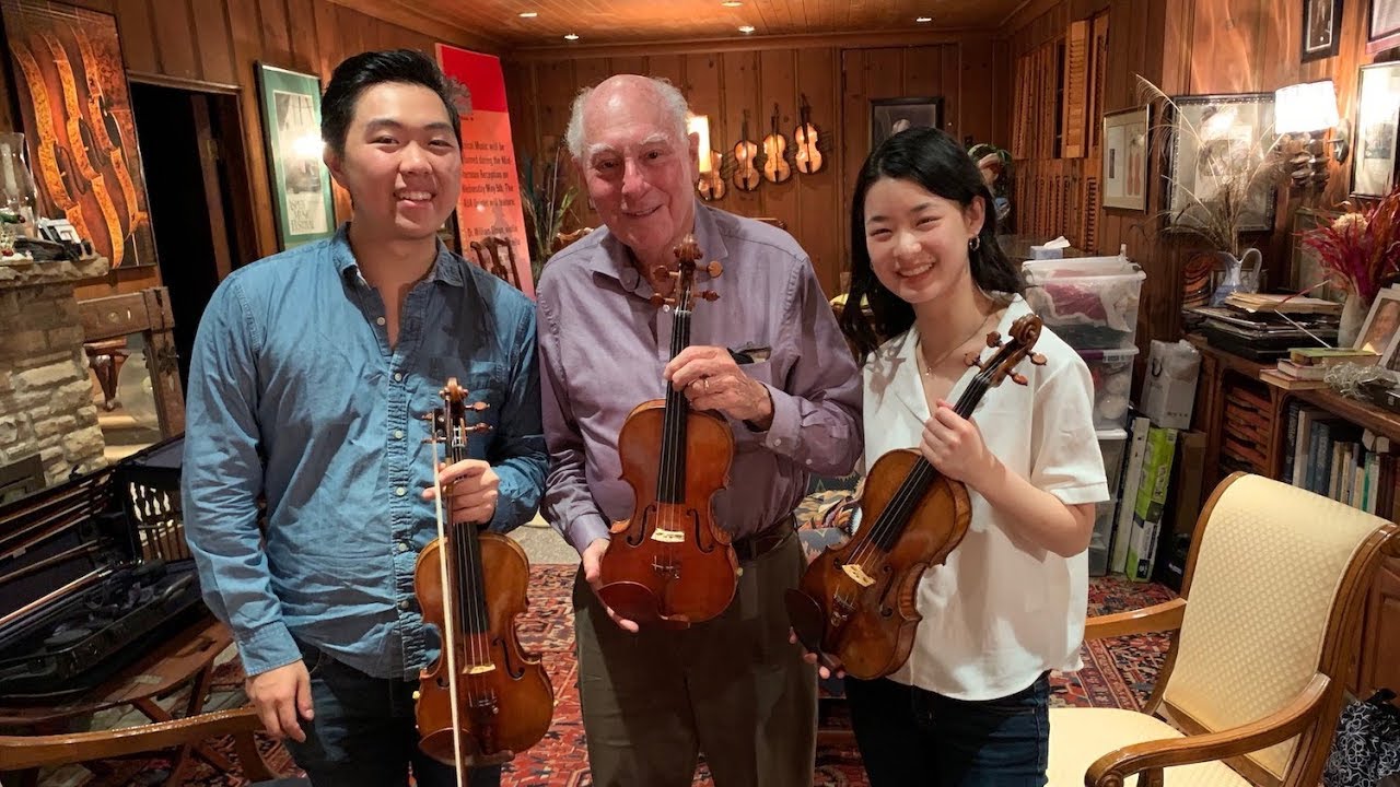 Duet: 1714 Stradivari and 1742 del Gesu violins