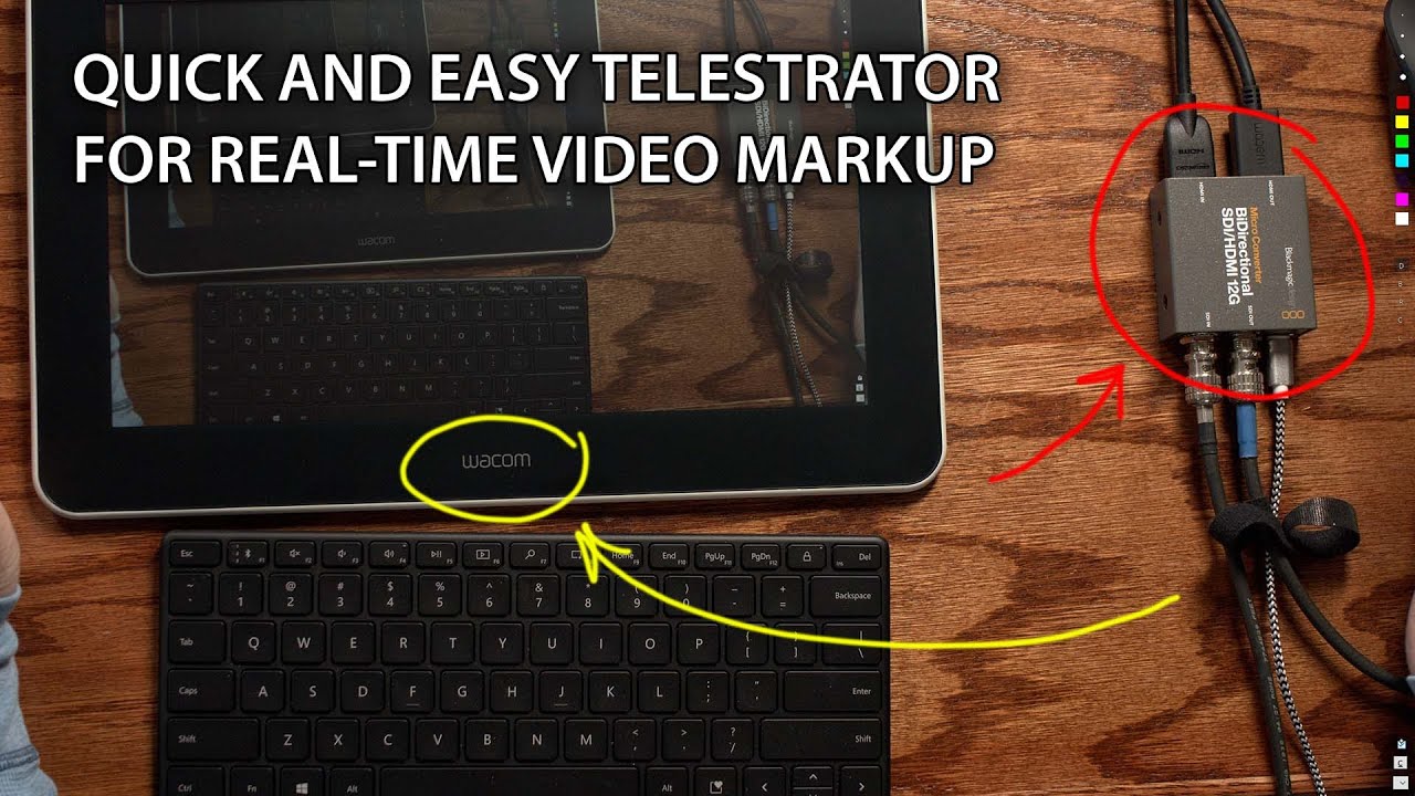 Быстрый и простой Telestrator для разметки видео в реальном времени