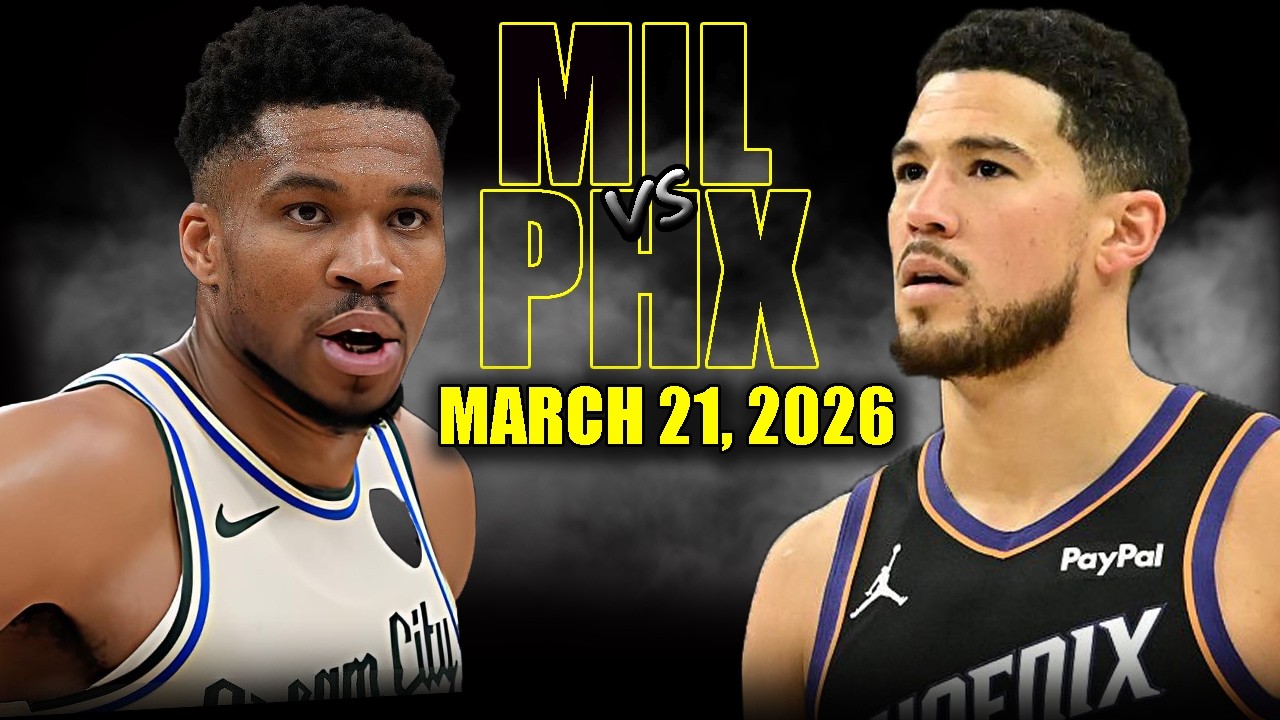 Milwaukee Bucks vs Phoenix Suns Full Game Highlights &ndash; March 21, 2026 | NBA Season