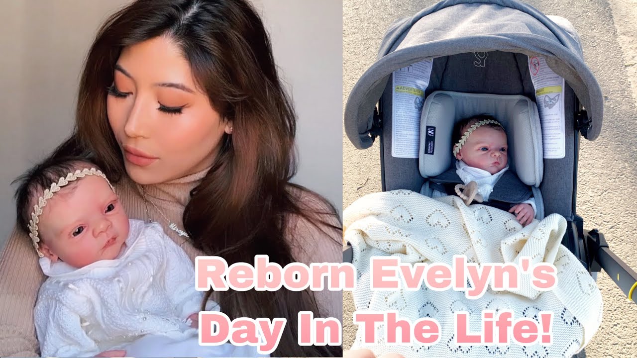 Day In The Life of Newborn Reborn Baby Vivian 