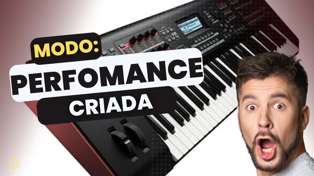 COMO CRIAR UMA PERFORMANCE NO YAMAHA MOXF6 / MOXF8