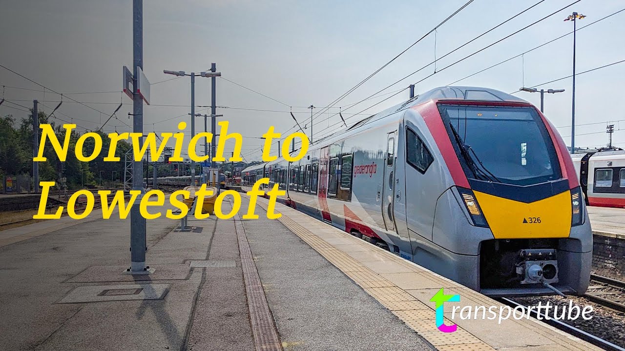 Norwich to Lowestoft (Fast) | Greater Anglia Class 755 | Realtime