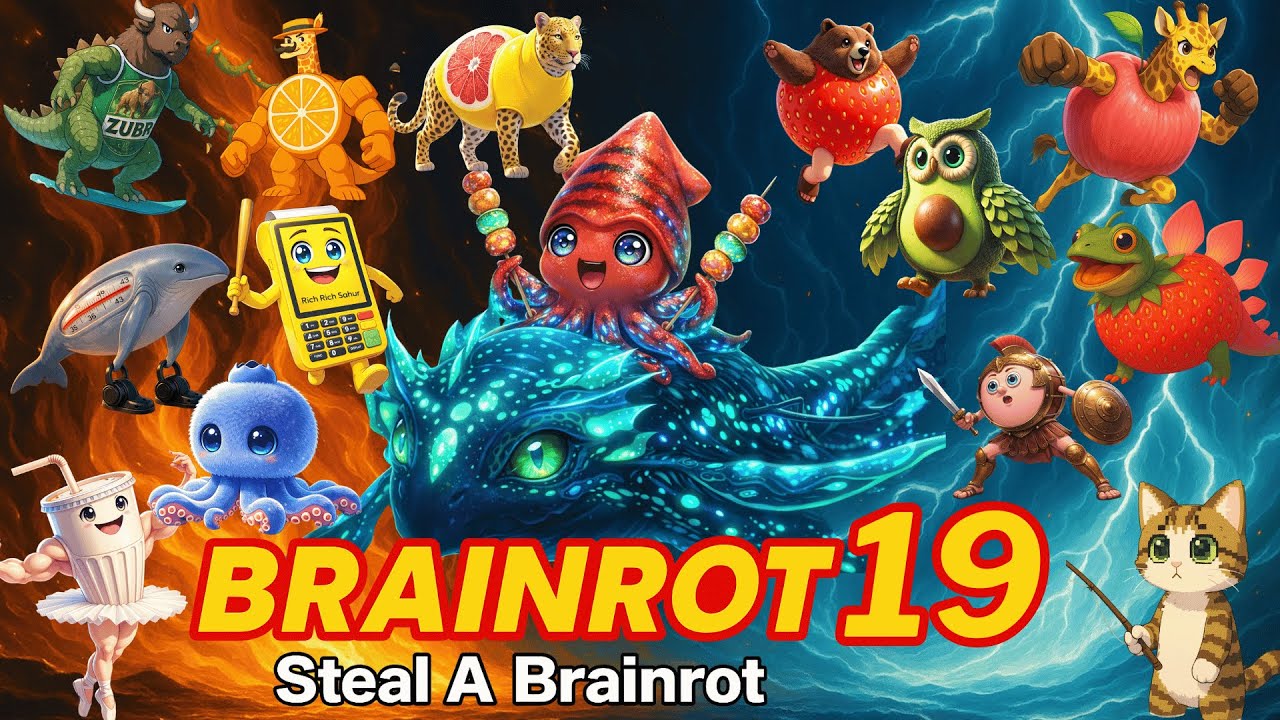 BRAINROT ANIME OPENING EP19 (Official MV) feat.Steal a Brainrot Character