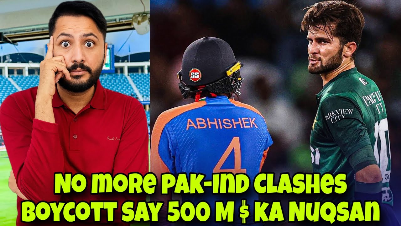 NO MORE CLASHES? Pakistan-India Cricket On the rocks! Fans in distress 