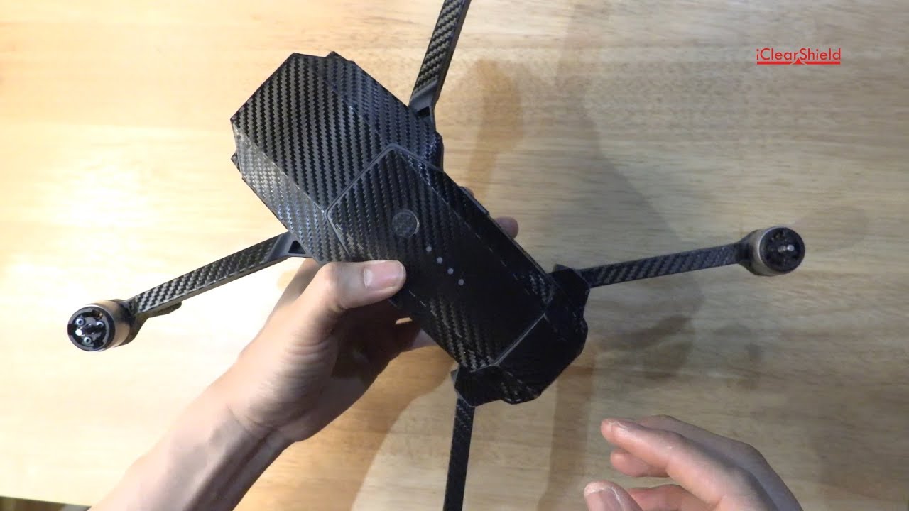 DJI Mavic Pro - How to change color Carbon Fiber Black